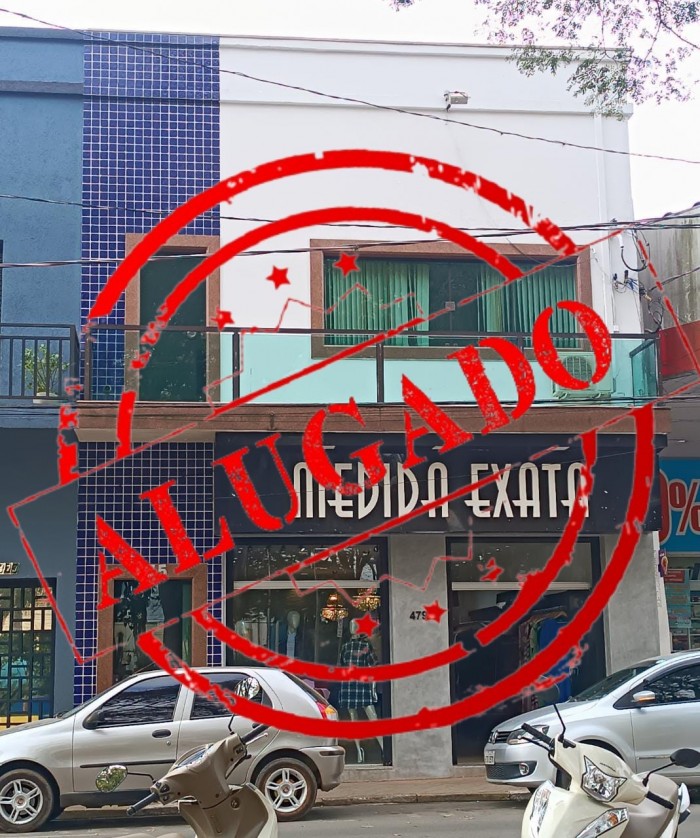 Imóvel Comercial no Centro - Alugado